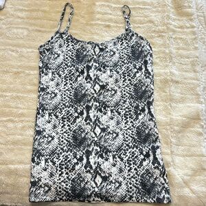 3/$25 Zara animal print tank top